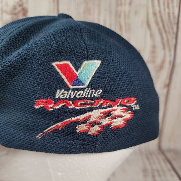 Vintage Ultra Fit Daytona International Speedway Valvoline Racing Sz M Cap Hat - Picture 3 of 10